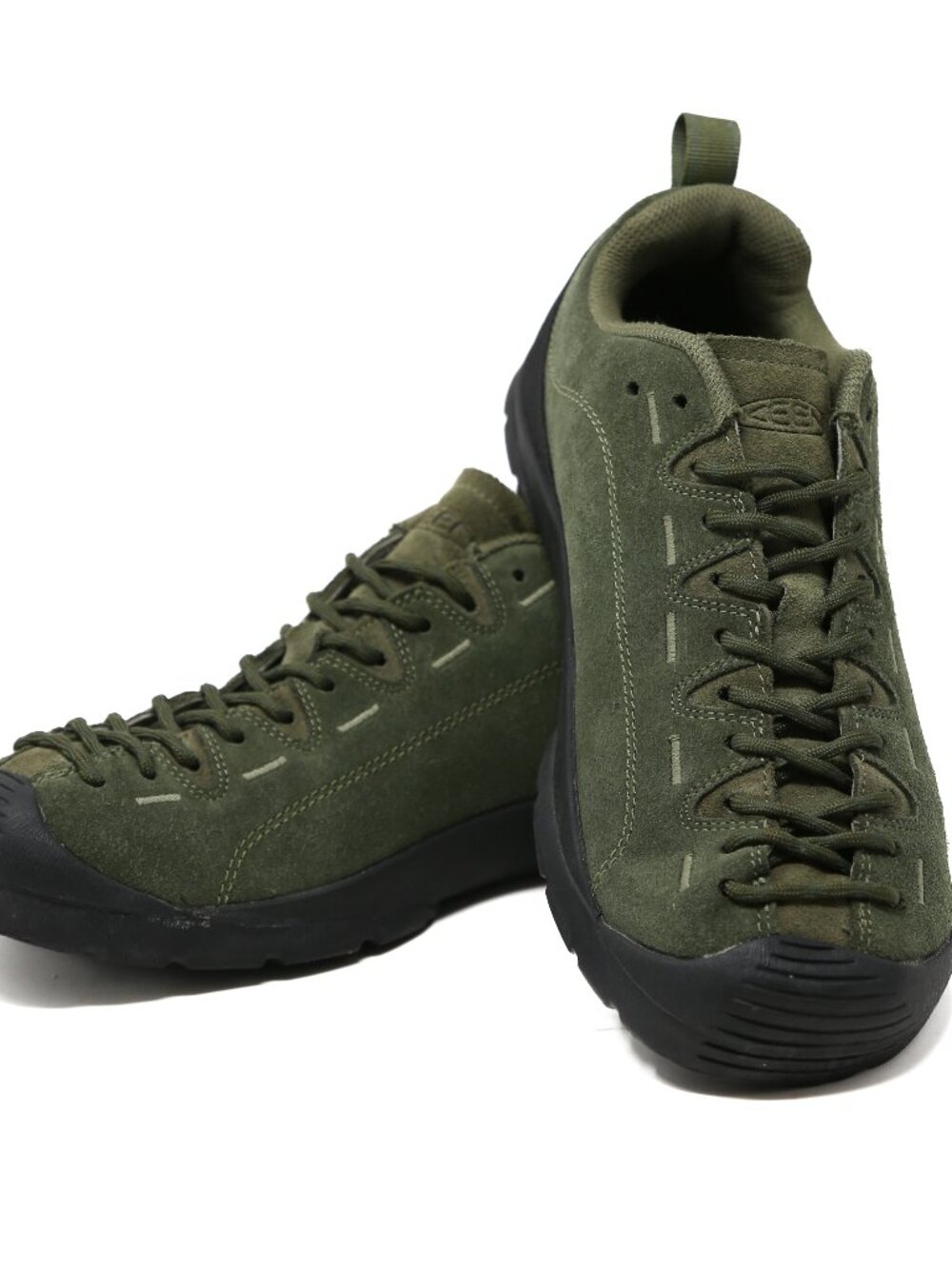 Keen Women's Jasper Suede Hiking Climbing Shoe Green Women’s Size US 11 / EU 42